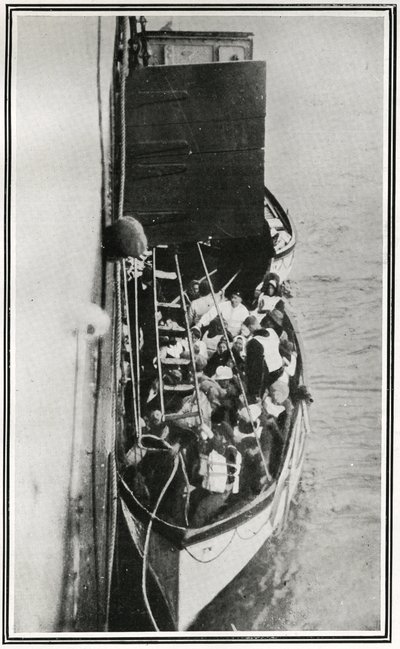 Hoe de Titanic-overlevenden werden opgepikt door de Carpathia, uit 