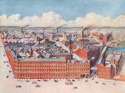 Huntley & Palmers Biscuitfabriek, Reading, Engeland door English School