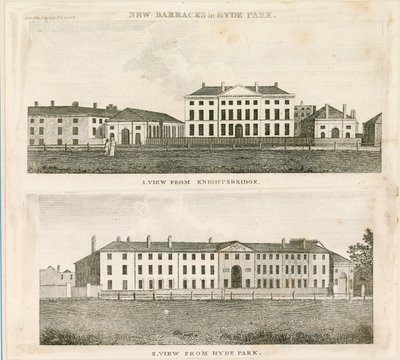 Hyde Park Kazerne, Londen door English School