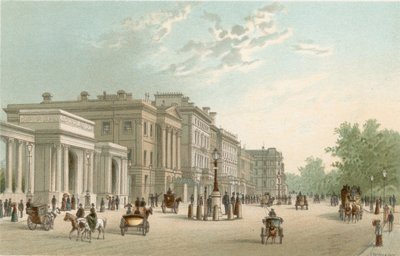 Hyde Park Corner--Piccadilly door English School