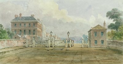 Hyde Park Corner Tolhuis, 1785 door English School