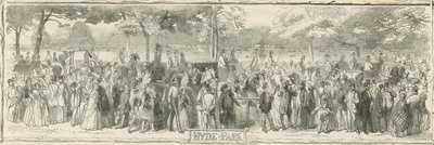Hyde Park, Londen door English School