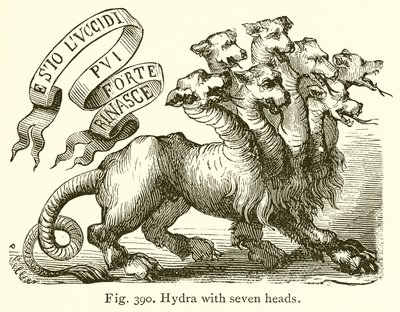 Hydra met zeven hoofden door English School
