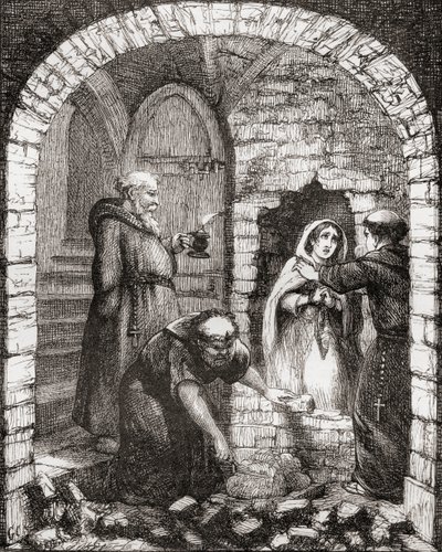 Illustratie naar George Cruikshank voor 