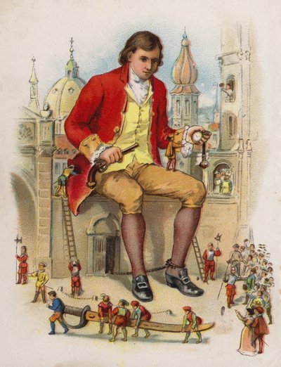 Illustratie voor Gulliver