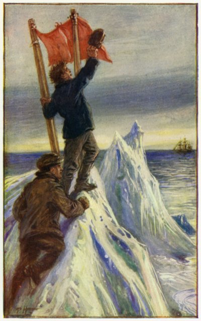 Illustratie voor Peter The Whaler door William H G Kingston door English School