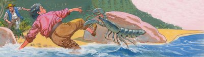 Illustratie voor Swiss Family Robinson door English School