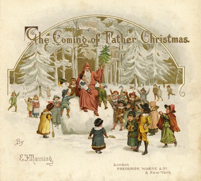Illustratie voor De Komst van de Kerstman door English School