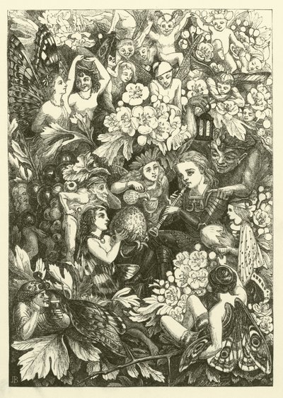 Illustratie voor De Geschiedenis van Sir Thomas Thumb (gravure) door English School