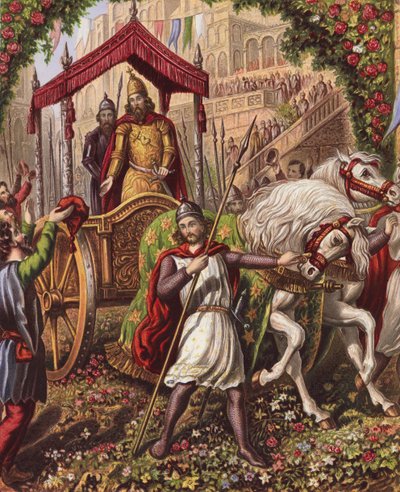 Illustratie voor De Heilige Oorlog door John Bunyan door English School