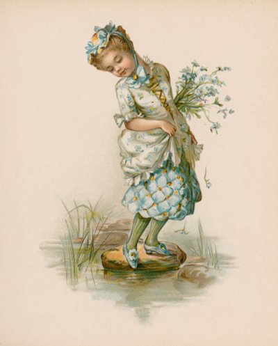Illustratie voor De Taal van Bloemen door English School