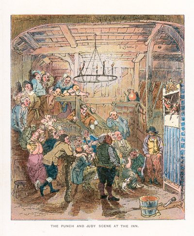 Illustratie voor The Old Curiosity Shop door English School