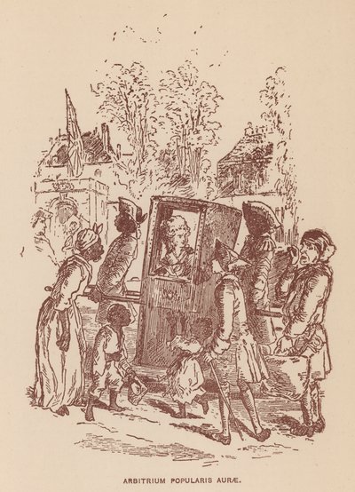 Illustratie voor The Virginians door Thackeray door English School