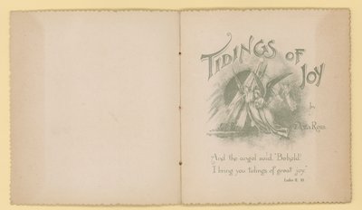 Illustratie voor Tidings Of Joy door Dora Ross door English School