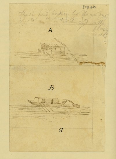 Illustratie uit brieven geschreven tijdens een reis naar de westelijke delen van de Verenigde Staten..., door Elias Fordham Pym, 1818 door English School