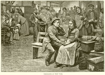 Immigranten in New York door English School