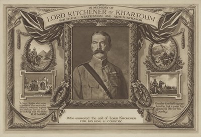 Ter nagedachtenis aan Lord Kitchener van Khartoum door English School