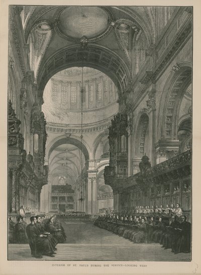Interieur van St Paul