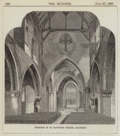 Interieur van St Saviour