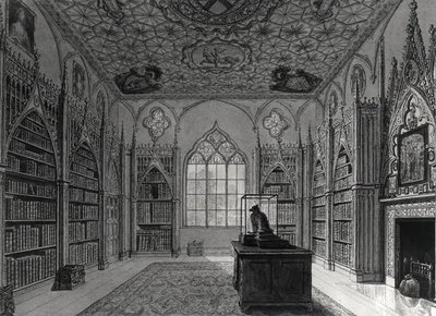 Interieur van Strawberry Hill door English School