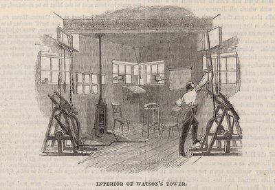 Interieur van Watsons Toren door English School