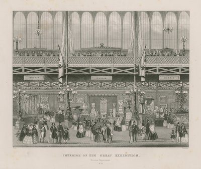 Interieur van de Grote Tentoonstelling, 1851, Russische Afdeling door English School