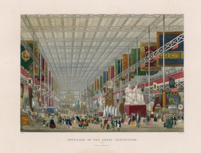 Interieur van de Grote Tentoonstelling, Britse Afdeling door English School