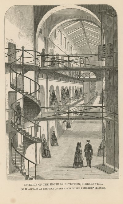 Interieur van het Huis van Detentie door English School