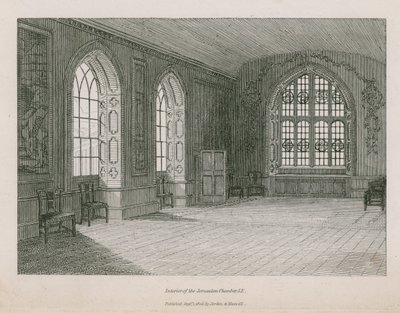 Interieur van de Jeruzalemkamer door English School