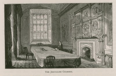 Interieur van de Jeruzalemkamer door English School