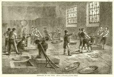 Interieur van de Munt door English School