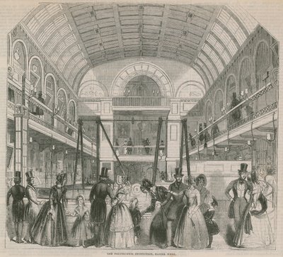 Interieur van het Royal Polytechnic Institute door English School