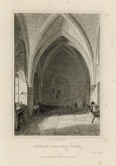 Interieur van de Well Tower door English School
