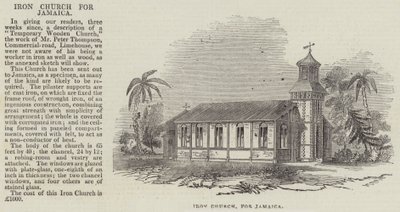 IJzeren Kerk voor Jamaica door English School