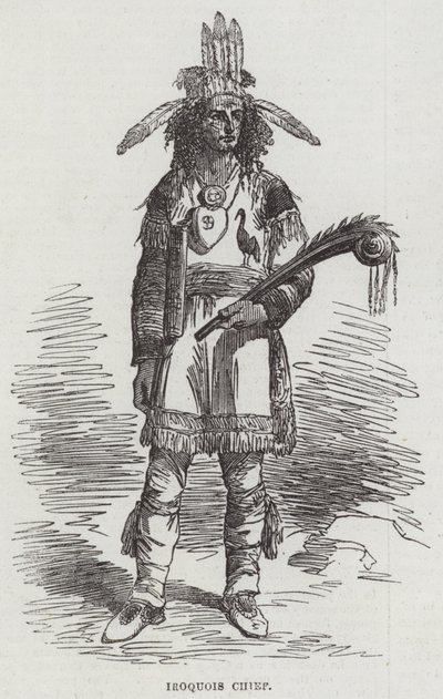 Iroquois-opperhoofd door English School