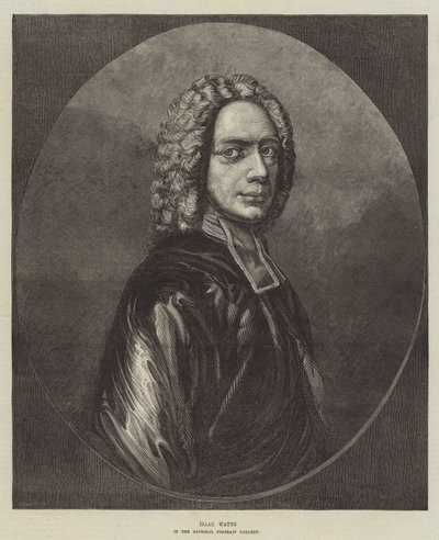 Isaac Watts, in de National Portrait Gallery door English School