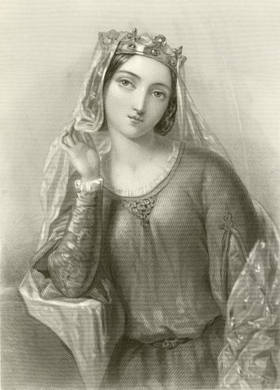 Isabella van Angoulême, koningin van koning Jan door English School