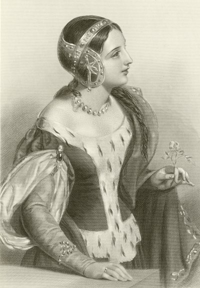 Isabella van Frankrijk, koningin van koning Edward II door English School