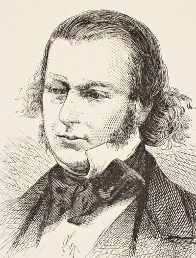 Isambard Kingdom Brunel, uit The National and Domestic History of England door William Hickman Smith Aubrey (1858-1916) gepubliceerd in Londen, ca. 1890 door English School