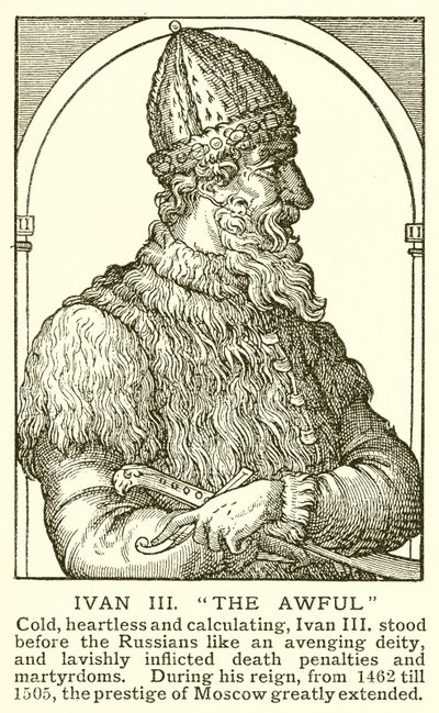 Ivan III de Verschrikkelijke door English School