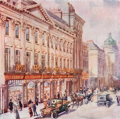 J C Vickery van Regent Street door English School