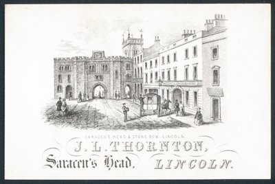 J L Thornton door English School