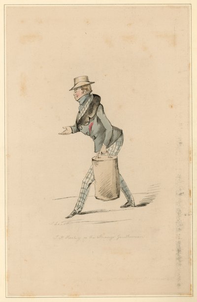 J P Harley als de Vreemde Heer door English School