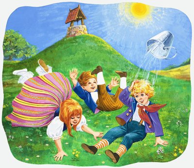 Jack en Jill gingen de heuvel op door English School