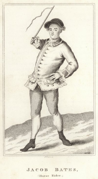 Jacob Bates, paardrijder door English School