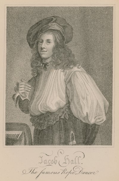 Jacob Hall, de beroemde koorddanser door English School