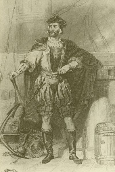 Jacques Cartier (1494-1557), Franse ontdekkingsreiziger door English School