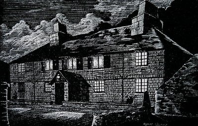 Jamaica Inn, Bodmin Moor, Cornwall (litho) door English School