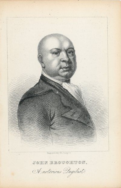 James Broughton, een beruchte bokser door English School