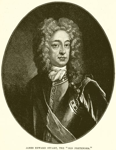 James Edward Stuart, de oude pretendent door English School
